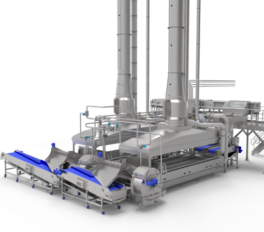 Fabcon Batch Fryer Drawing