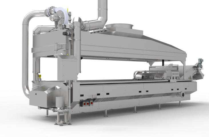 Fabcon Batch Fryer Product Produced