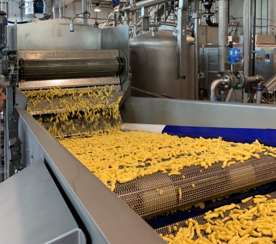 Fabcon Pellet Fryer In Situ