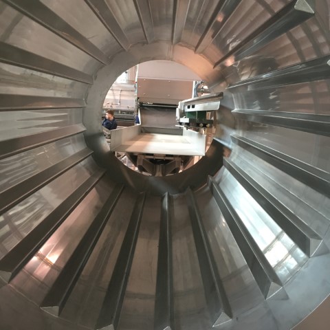 Fabcon Seasoning Coating Drum In Situ